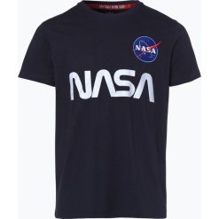 T-shirty męskie: Alpha Industries – T-shirt męski, niebieski