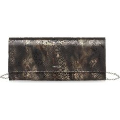 Kopertówki damskie: Kopertówka „Senta” w kolorze ciemnobrązowym – 27 x 12 x 5 cm