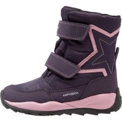 Geox ORIZONT ABX Śniegowce viola. Fioletowe buty zimowe damskie marki Geox, z materiału. W wyprzedaży za 359,10 zł.