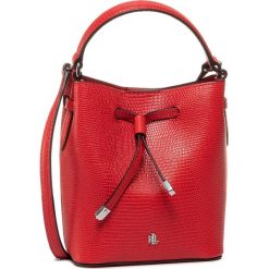 Torebka LAUREN RALPH LAUREN - Debby III 431764453006 Sports Red. Czerwone torebki klasyczne damskie Lauren Ralph Lauren, z aplikacjami, ze skóry, zdobione, bez dodatków. W wyprzedaży za 769,00 zł.