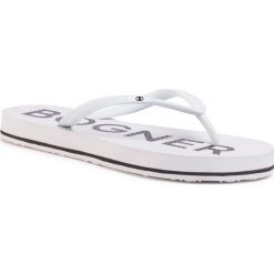 Japonki BOGNER - Palm Beach L3 A 201-F708 White 10. Białe klapki damskie Bogner, bez wzorów, z tworzywa sztucznego, bez obcasa. Za 169,00 zł.
