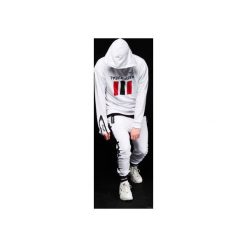 KEEPT HOODIE. Białe bluzy damskie z nadrukiem marki MAJORS, xl, z bawełny. Za 250,00 zł.