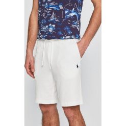 Polo Ralph Lauren - Szorty. Białe spodenki i szorty męskie Polo Ralph Lauren, s, bez wzorów, z bawełny, casualowe. Za 429,90 zł.