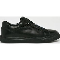 Wojas - Buty. Czarne buty sportowe męskie marki Wojas, z gumy, na sznurówki. W wyprzedaży za 279,90 zł.