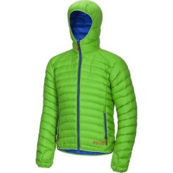 Ocun kurtka puchowa Tsunami men Green/Blue L. Niebieskie kurtki sportowe męskie Ocun, m, bez wzorów, z tkaniny, bez kaptura. W wyprzedaży za 469,00 zł.