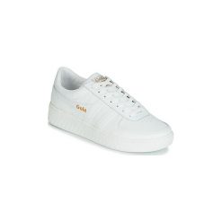 Buty Gola GRANDSLAM LEATHER. Białe trampki męskie marki Gola, bez wzorów, bez zapięcia. Za 419,00 zł.