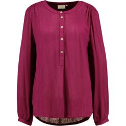 Bluzki asymetryczne: Kaffe KARLA AMBER Bluzka magenta plum