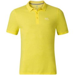 Odlo Koszulka męska Polo shirt s/s TRIM żółta r. L (525922/50019). Żółte koszulki polo marki Odlo, l. Za 129,95 zł.