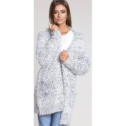 Granatowy Kardigan Big Splendor. Niebieskie kardigany damskie marki other, xl. Za 69,99 zł.