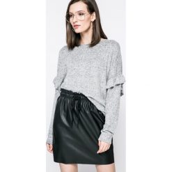 Fresh Made - Sweter. Szare swetry klasyczne damskie marki Fresh Made, s, z elastanu, z okrągłym kołnierzem. W wyprzedaży za 39,90 zł.
