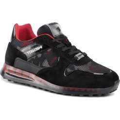 Sneakersy TOGOSHI - TG-12-03-000094 601. Czarne sneakersy męskie Togoshi, na co dzień, bez wzorów, ze skóry, bez zapięcia. W wyprzedaży za 349,00 zł.