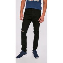 Brave Soul - Jeansy. Czarne jeansy męskie slim marki Brave Soul. W wyprzedaży za 69,90 zł.