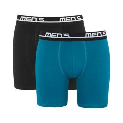 Cellbes Bokserki 2 Pack morski czarny male niebieski/turkusowy/czarny XXL. Niebieskie bokserki męskie Cellbes, z gumy. Za 119,00 zł.