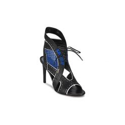 Sandały Roberto Cavalli XPS254-PZ448. Czarne sandały damskie marki Roberto Cavalli. Za 2400,30 zł.