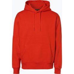 Review - Męska bluza nierozpinana, pomarańczowy. Brązowe bluzy męskie rozpinane marki Review, m, z bawełny, z kapturem. Za 129,95 zł.