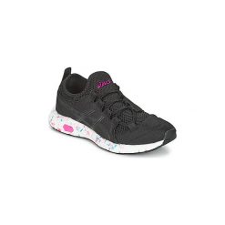 Buty Asics HYPER GEL-SAI W. Czarne trampki i tenisówki damskie Asics, bez wzorów, bez zapięcia. Za 398,30 zł.