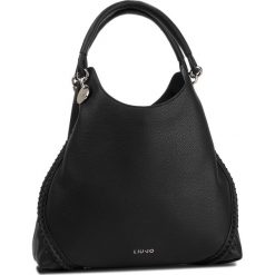 Torebka LIU JO - L Satchel A19014 E0086 Nero 22222. Czarne torebki klasyczne damskie Liu Jo, bez wzorów, ze skóry ekologicznej, klasyczne, bez dodatków. Za 689,00 zł.