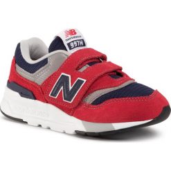 Sneakersy NEW BALANCE - PZ997HBJ Czerwony Kolorowy. Czerwone trampki chłopięce New Balance, bez wzorów, ze skóry, na rzepy. Za 249,00 zł.