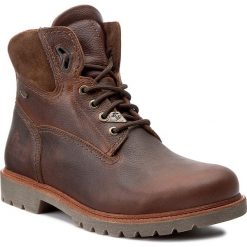 Trapery PANAMA JACK - Amur Gtx GORE-TEX C10 Chestnut. Pomarańczowe buty zimowe męskie Panama Jack, ze skóry. W wyprzedaży za 589,00 zł.