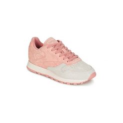 Buty Reebok Classic CLASSIC LEATHER NBK. Różowe trampki i tenisówki damskie marki Reebok Classic, bez wzorów, bez zapięcia. Za 319,20 zł.