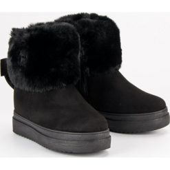 ŚNIEGOWCE Z FUTERKIEM VINCEZA. Czarne buty zimowe damskie Vinceza. Za 109,90 zł.