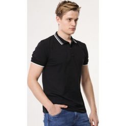 Czarna Koszulka Exchangeability. Czarne koszulki męskie Born2be, xl, z aplikacjami, z dzianiny, bez rękawów. Za 49,99 zł.