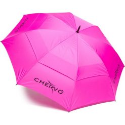 Parasol CHERVO USMAN. Różowe parasole Chervo, z nadrukiem, z włókna. Za 250,00 zł.