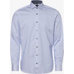 Olymp Level Five - Koszula męska łatwa w prasowaniu, niebieski. Niebieskie koszule męskie m, z aplikacjami, eleganckie. Za 199,95 zł.