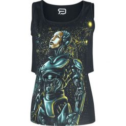 RED by EMP Change Your Mind Top damski czarny. Czarne bluzki damskie marki RED by EMP, l, z nadrukiem, bez kołnierzyka, z długim rękawem. Za 42,90 zł.