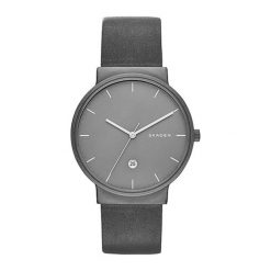 Zegarek "SKW6320" w kolorze szarym. Analogowe zegarki męskie marki Festina & Hugo Boss, ze stali. W wyprzedaży za 569,95 zł.