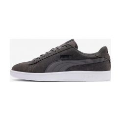 Puma Smash V2 Tenisówki Szary. Szare trampki i tenisówki damskie Puma, bez wzorów, ze skóry, bez zapięcia. Za 257,95 zł.