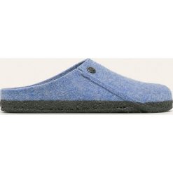 Birkenstock - Kapcie. Zielone kapcie damskie Birkenstock, ze skóry. W wyprzedaży za 229,90 zł.