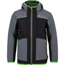 ALPINE PRO kurtka chłopięca STORMO 2 164 - 170 czarna. Czarne kurtki chłopięce Alpine Pro, z nadrukiem, z gumy, sportowe, bez kaptura. Za 375,00 zł.