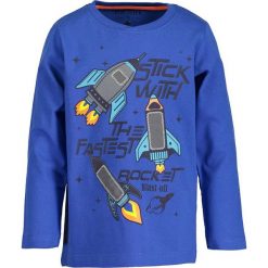 Blue Seven - Longsleeve dziecięcy 92-128 cm. Szare t-shirty chłopięce Blue Seven, z nadrukiem, z bawełny, z długim rękawem. W wyprzedaży za 37,90 zł.