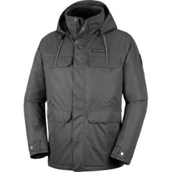 KURTKA SOUTH CANYON LINED JACKET. Szare kurtki męskie Columbia, m, bez wzorów, z bawełny, bez kaptura. Za 749,99 zł.