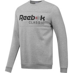 Bluza Reebok F Iconic Crewneck (CE1851). Szare bluzy męskie Reebok, m, z bawełny. Za 114,99 zł.