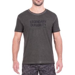 T-shirty męskie: T-shirt w kolorze zielonym