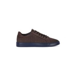 Buty Café Noir CAFE NOIR GINNICA STAMPA ALLIGATORE. Pomarańczowe trampki męskie marki Café Noir, bez wzorów, bez zapięcia. Za 401,21 zł.