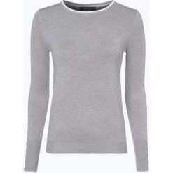 Marie Lund - Sweter damski, szary. Szare bez kategorii marki Marie Lund, m, z kontrastowym kołnierzykiem. Za 79,95 zł.
