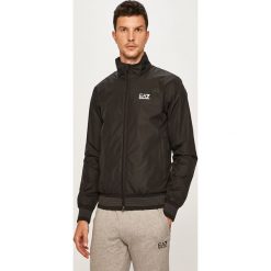 EA7 Emporio Armani - Kurtka. Czarne płaszcze męskie EA7 Emporio Armani, xl, bez wzorów, z elastanu, krótkie, bez kaptura. W wyprzedaży za 489,90 zł.
