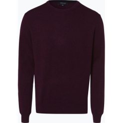 Andrew James - Sweter męski z czystego kaszmiru, lila. Czarne swetry męskie marki Andrew James, xl, bez wzorów, z kaszmiru, bez kołnierzyka, bez kaptura. Za 549,95 zł.