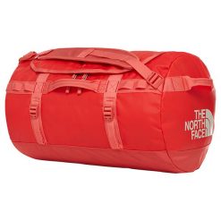 THE NORTH FACE BASE CAMP DUFFEL > T93ETOAS7. Torby podróżne The North Face, w paski, z nylonu, street. W wyprzedaży za 229,99 zł.