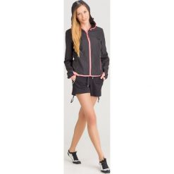 KURTKA EA7 Emporio Armani. Czarne kurtki damskie EA7 Emporio Armani, s, z nadrukiem. Za 445,00 zł.