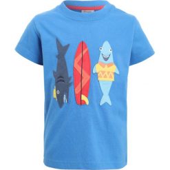T-shirty chłopięce: Frugi KIDS ZGREEN STANLEY APPLIQUE Tshirt z nadrukiem sail blue