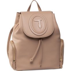 Plecak TRUSSARDI JEANS - Lisbona Backpack Md 75B00963 W110. Brązowe plecaki damskie Trussardi Jeans, bez wzorów, z jeansu, eleganckie. Za 719,00 zł.