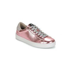 Buty Victoria DEPORTIVO METALIZADO. Różowe trampki i tenisówki damskie Victoria, bez wzorów, bez zapięcia. Za 239,20 zł.