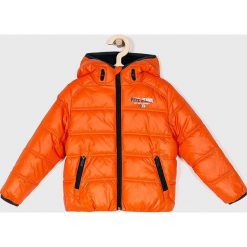 Pepe Jeans - Kurtka dziecięca 122-178/180 cm. Niebieskie kurtki chłopięce Pepe Jeans, bez wzorów, z poliesteru, krótkie, bez kaptura. W wyprzedaży za 239,90 zł.
