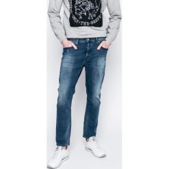 Diesel - Jeansy Jifer. Niebieskie jeansy męskie Diesel, bez wzorów. W wyprzedaży za 279,90 zł.