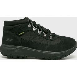 Skechers - Buty. Czarne buty trekkingowe damskie marki Skechers. Za 339,90 zł.