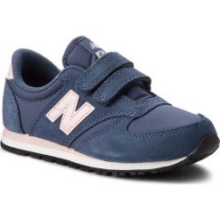 Sneakersy NEW BALANCE - KE420SBY Granatowy. Niebieskie półbuty dziewczęce New Balance, na rzepy. W wyprzedaży za 189,00 zł.